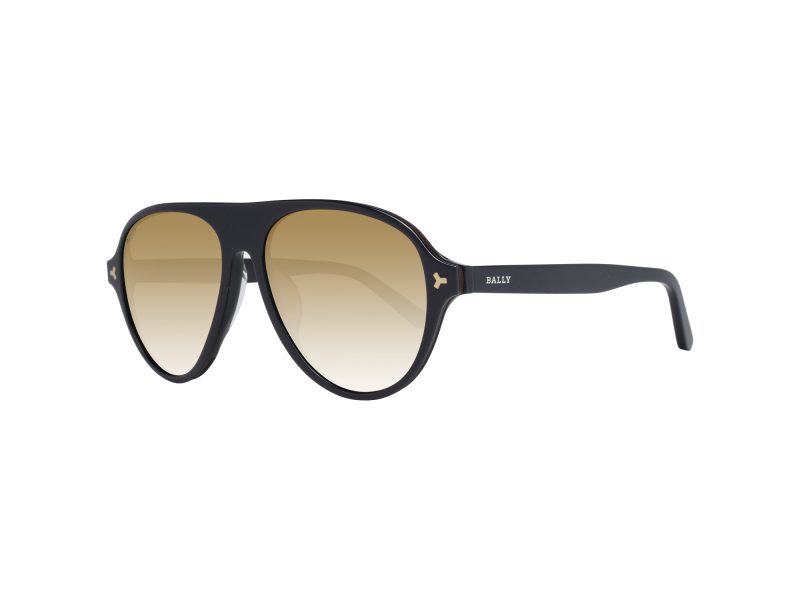 Bally Sunglasses Asian Fit, Shiny Black with White UK | Ubuy